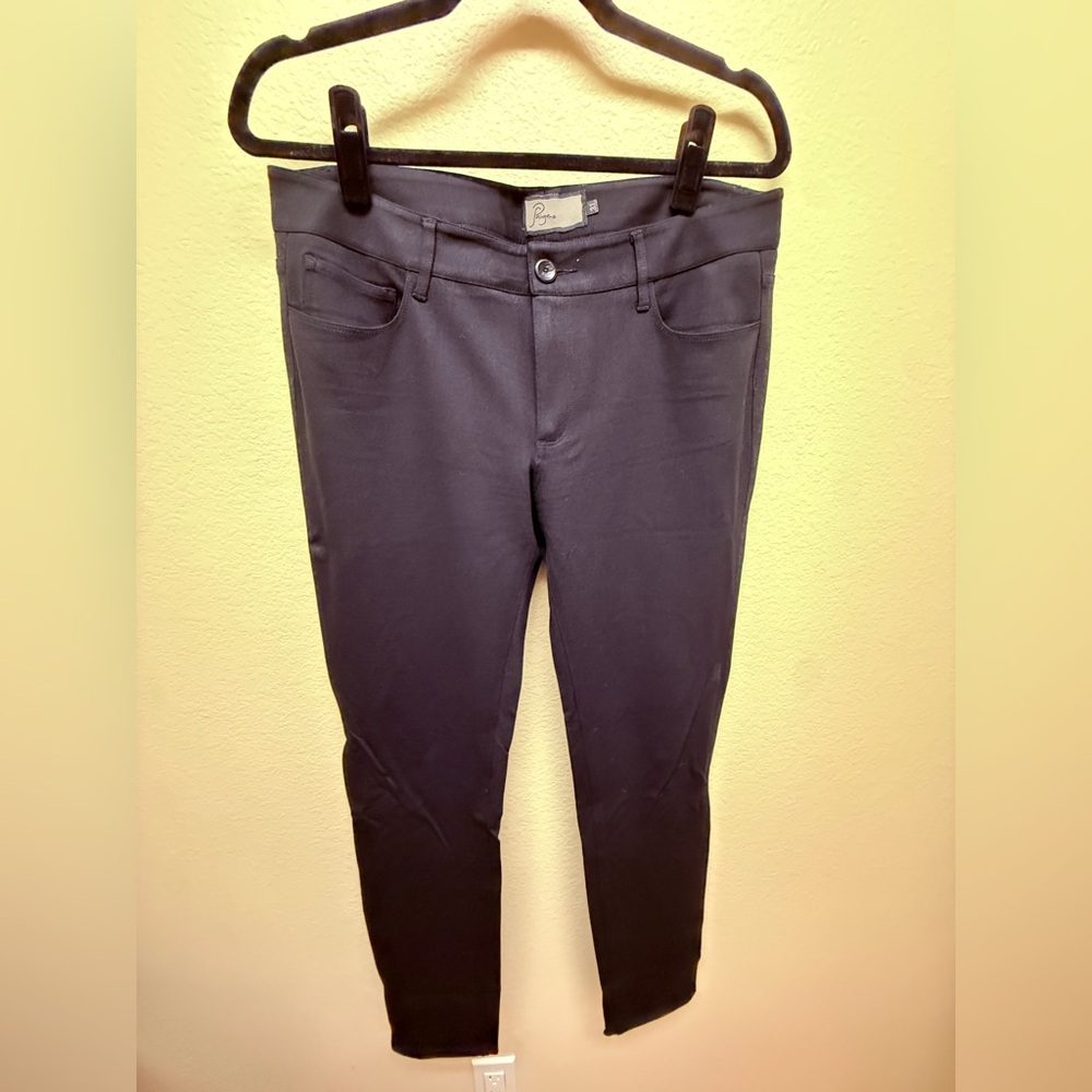 PAIGE Black Peggy Sue Skinny Ponte Jeggins